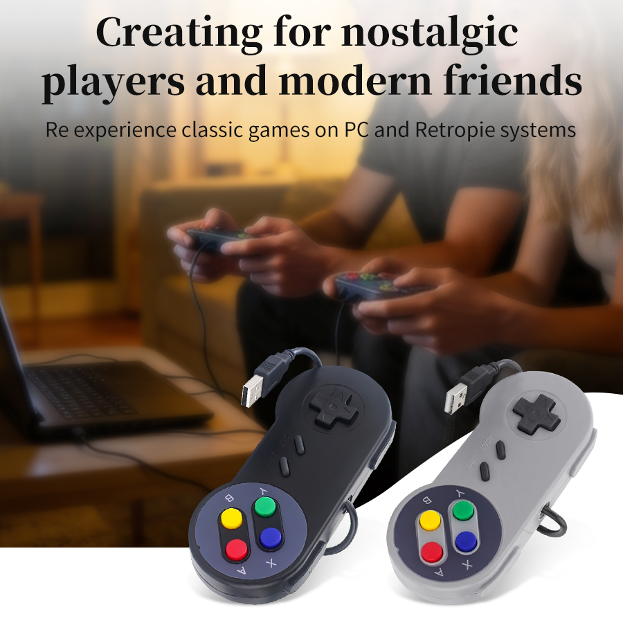 USB Retro Gamepad for PC NESPi - Retro Gaming Raspberry Pi Zero ulasan dan harga