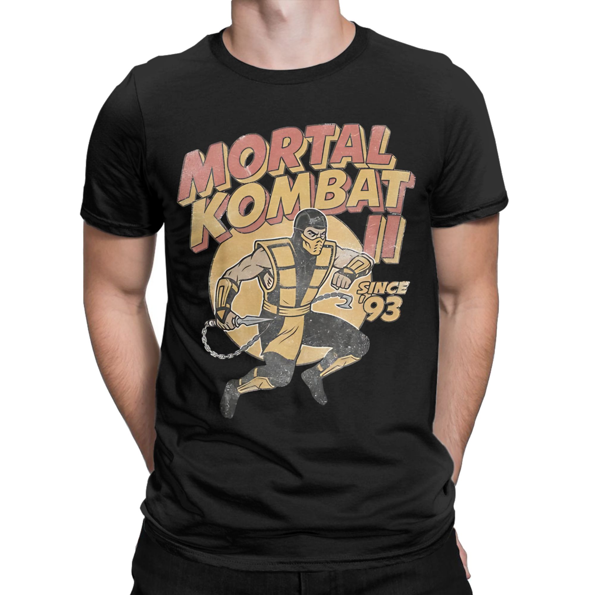 Streetwear Mortal Kombat II Si - Retro Gaming Icons ulasan dan harga
