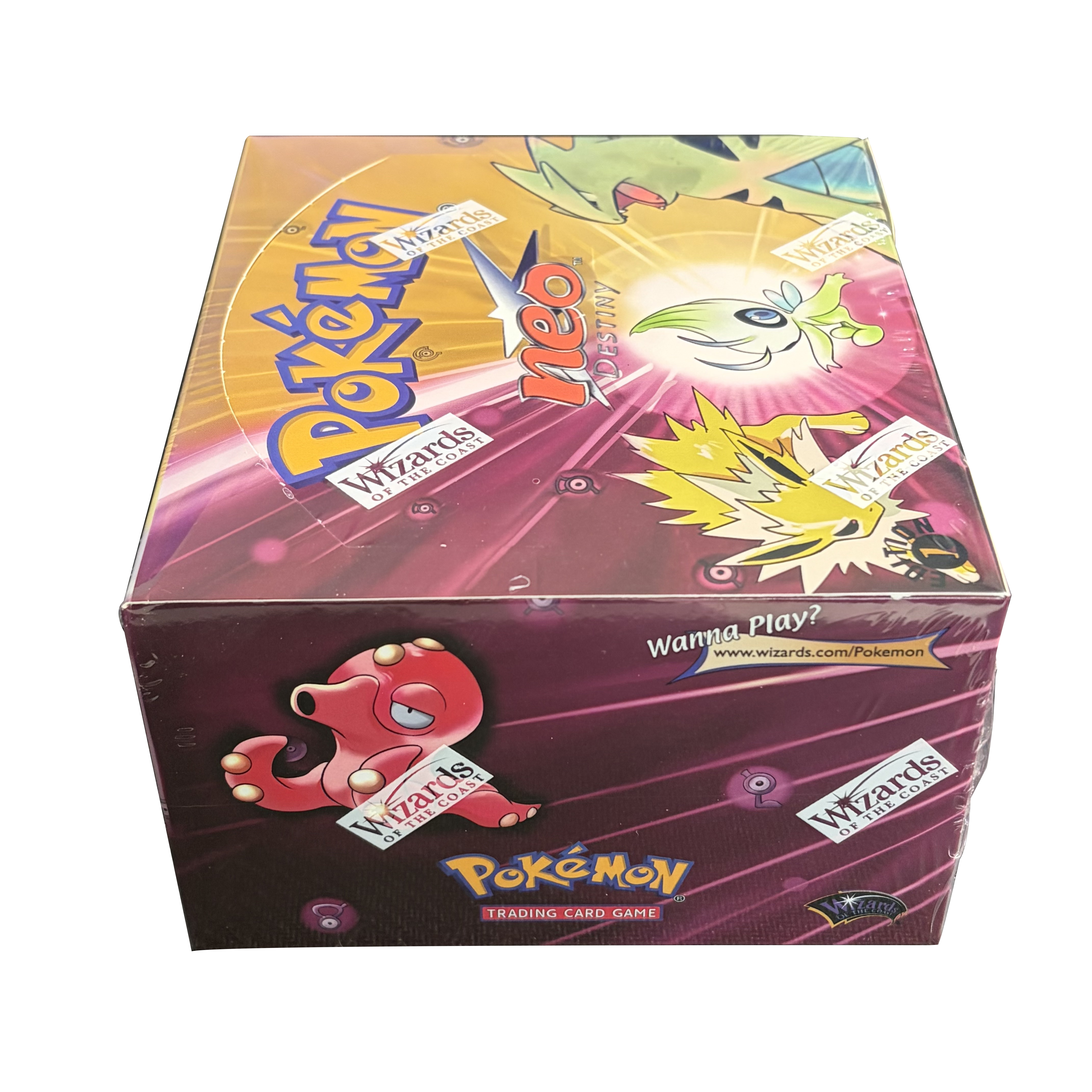 PKM WIZARDS Sealed Neo Destiny - Retro Gaming Pokemon ulasan dan harga