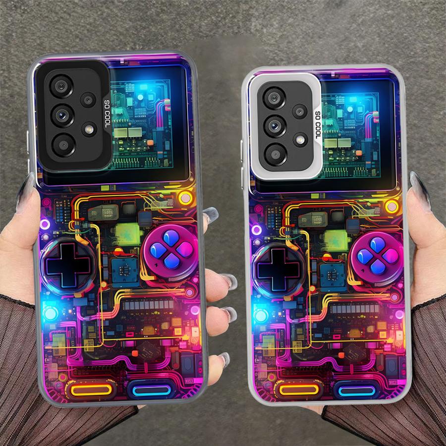 Retro Game Console Pattern Cas - Retro Gaming Logo ulasan dan harga