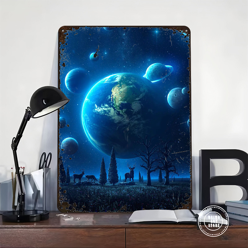 Blue Universe Lightly 3D Poste - Retro Gaming Universe ulasan dan harga