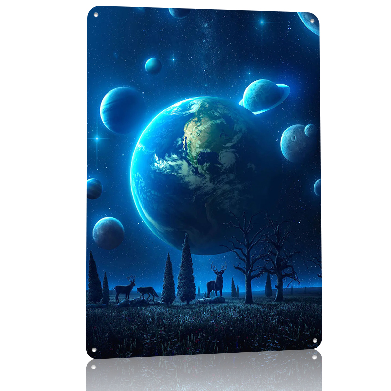 Blue Universe Lightly 3D Poste - Retro Gaming Universe ulasan dan harga