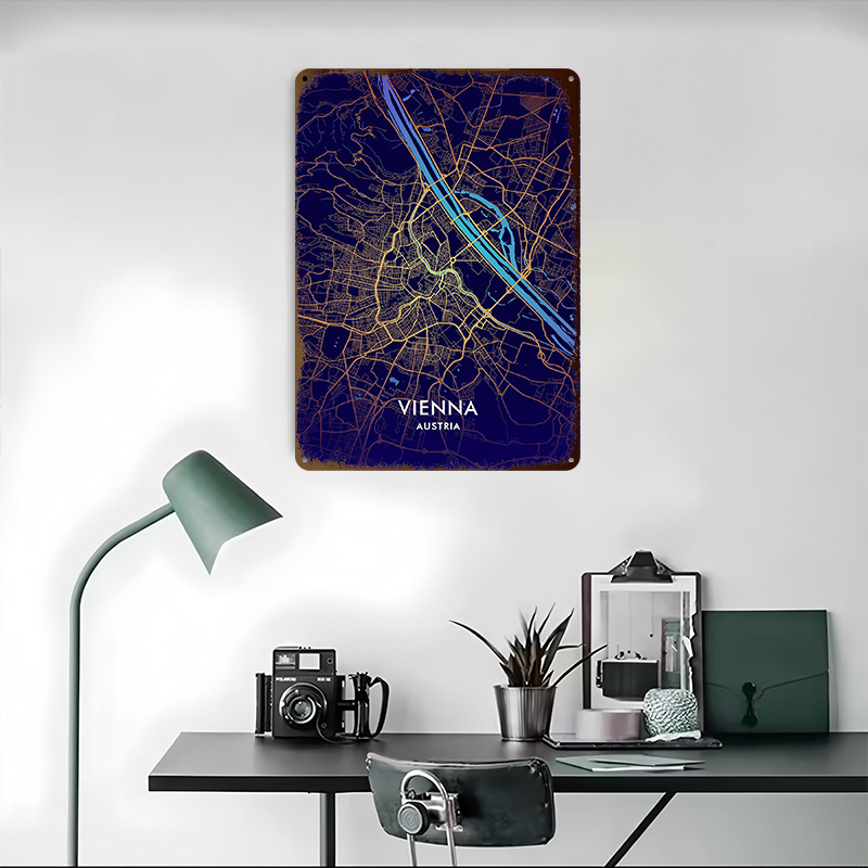 Vienna Printed Poster Customiz - Retro Gaming Vienna ulasan dan harga