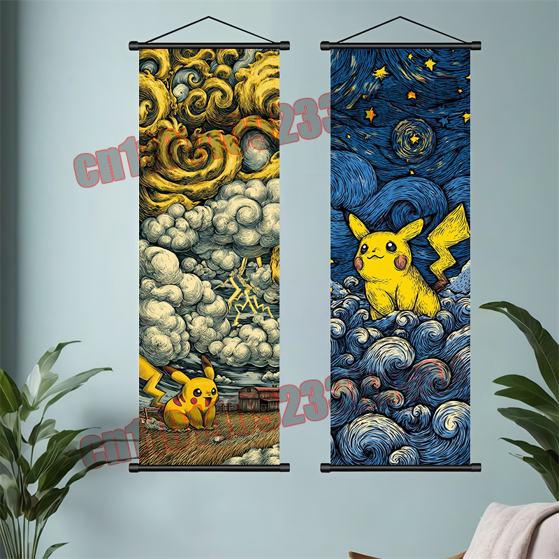 Printed Pokemon Poster, Anime  - Retro Gaming Pokemon ulasan dan harga