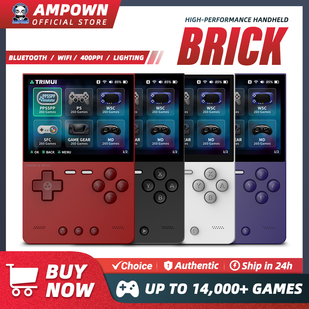 TRIMUI BRICK Handheld Game Con - Retro Gaming Linux ulasan dan harga