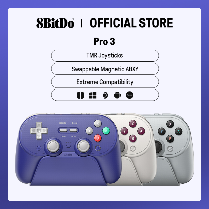 8BitDo Pro 3 Wireless Gaming C - Nes Controller Usb ulasan dan harga