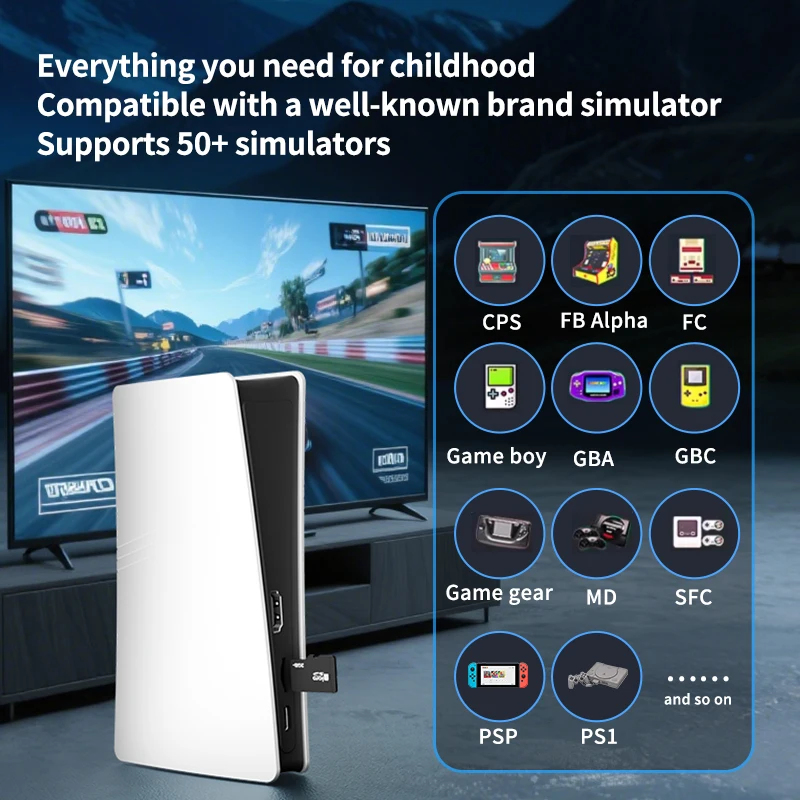 4K Retro RS5 TV Game Console – - Retro Gaming Best Console ulasan dan harga