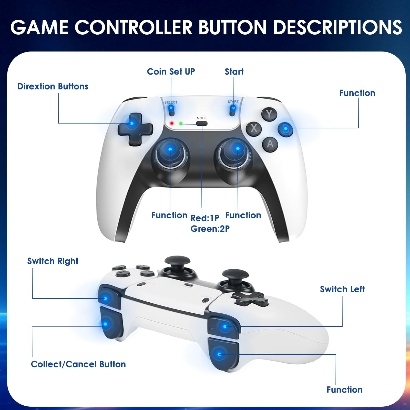 M15 Retro Video Game Console 2 - Retro Gaming Stick ulasan dan harga